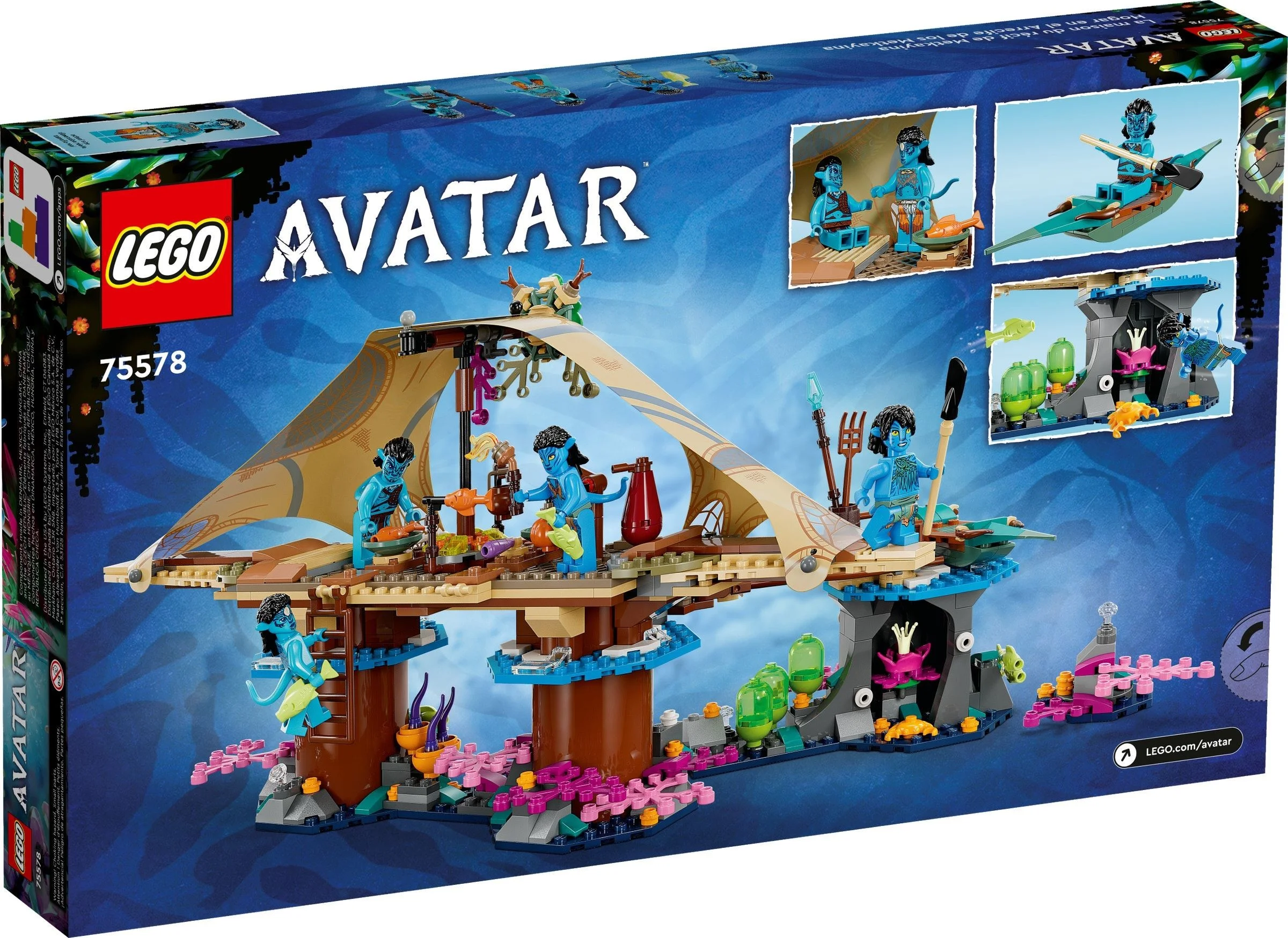 LEGO® 75578 Dom na rafie klanu Metkayina - zdjęcie 10