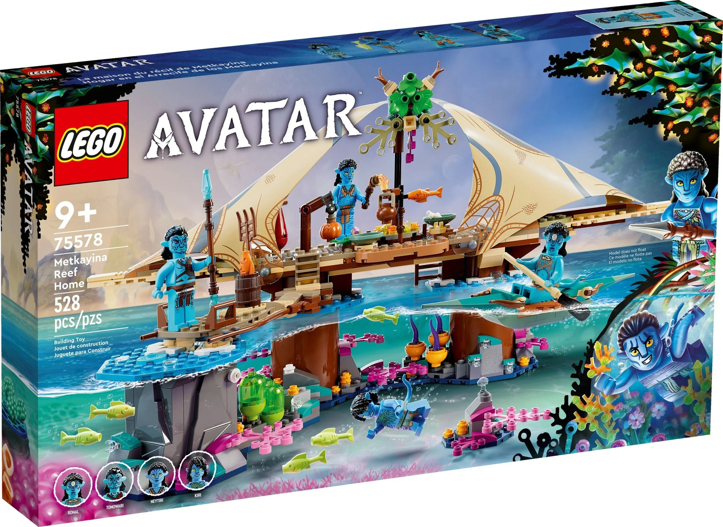 LEGO® 75578 Dom na rafie klanu Metkayina