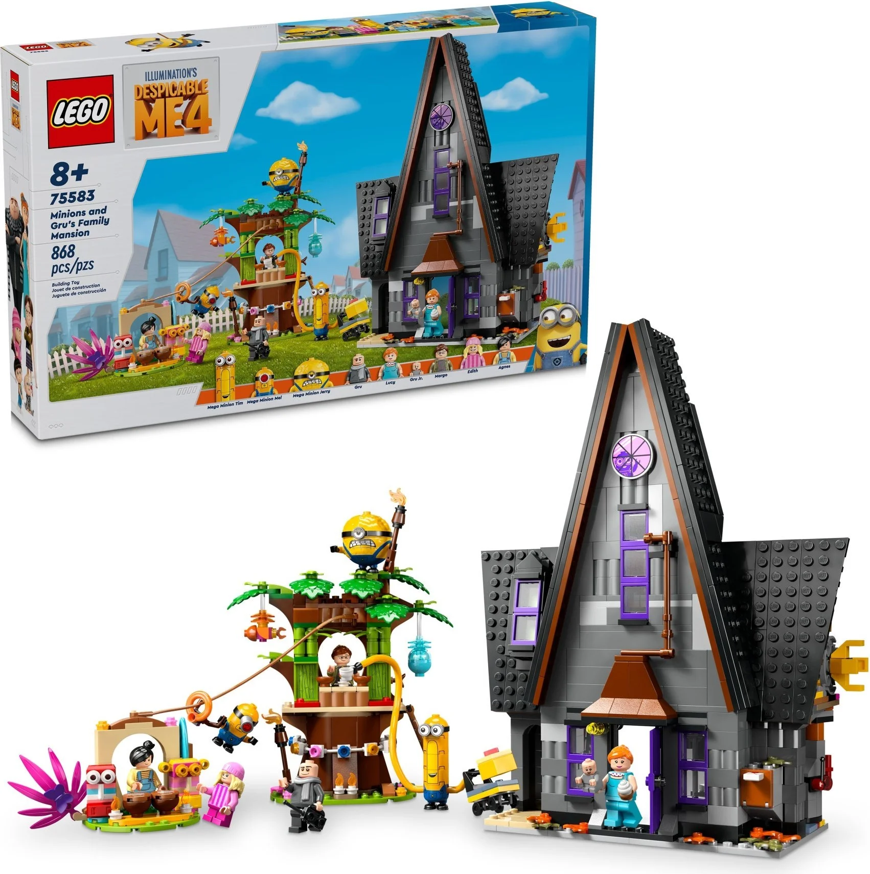 LEGO® 75583 Rodzinna rezydencja Gru i minionków - zdjęcie 7