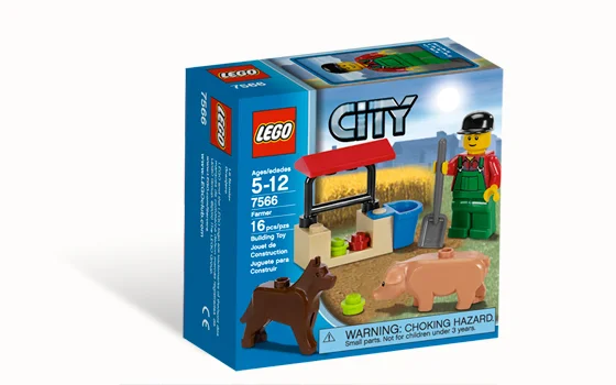 LEGO® 7566 Lego City Rolnik. Nowe - zdjęcie 7