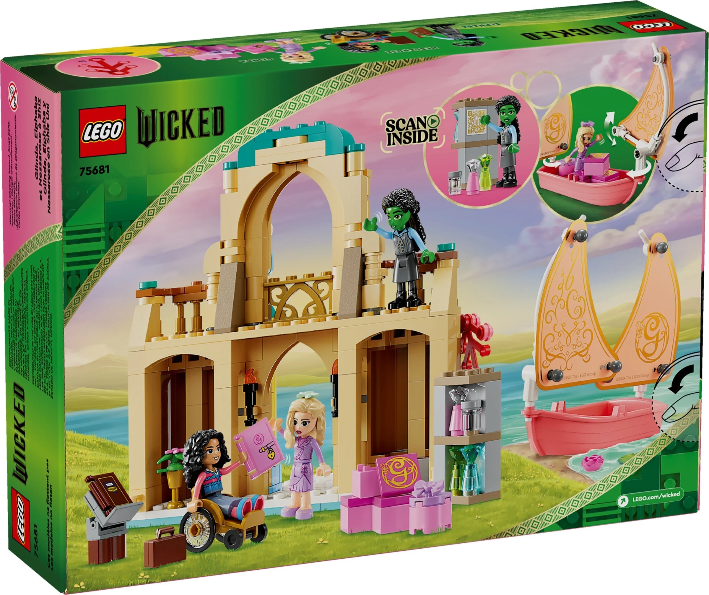 LEGO® 75681 Glinda, Elphaba i Nessarose na Shiz University - zdjęcie 2