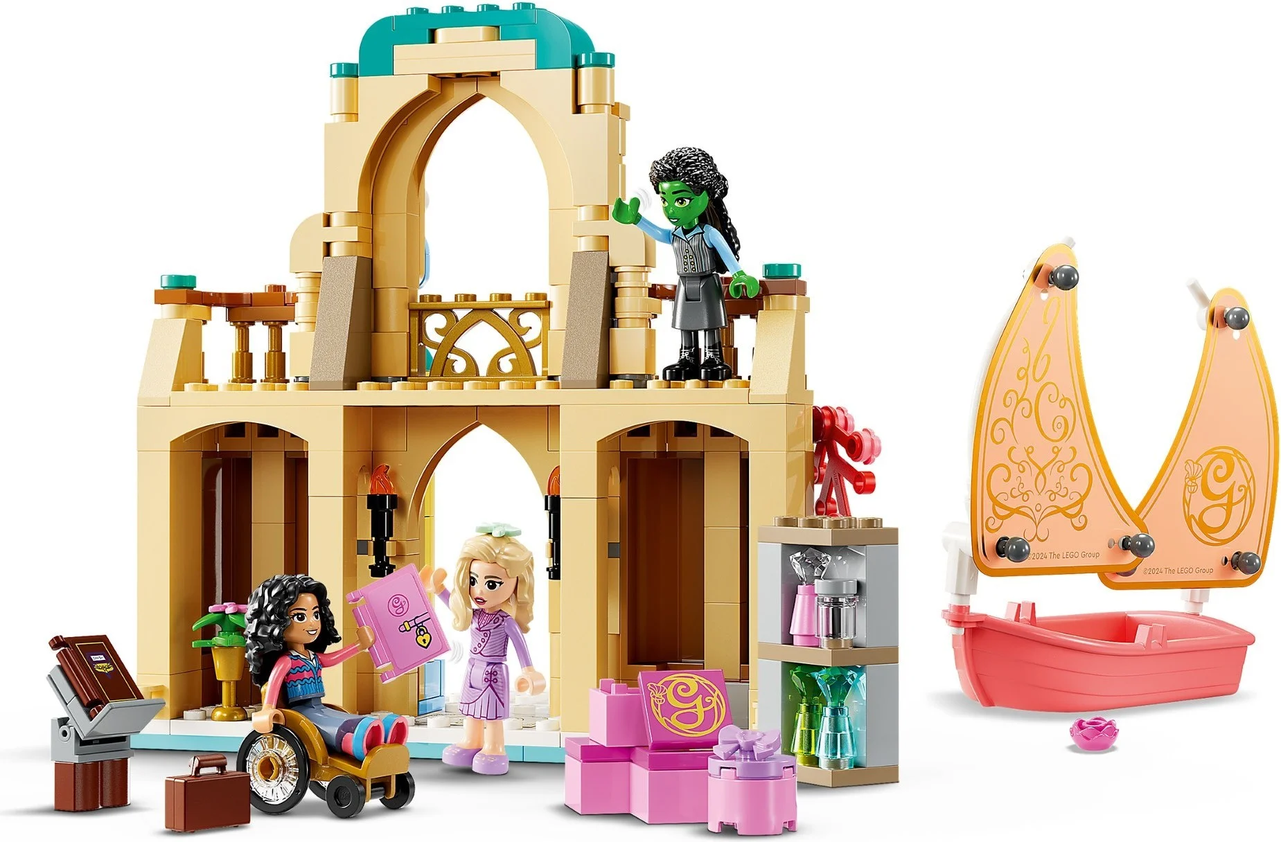 LEGO® 75681 Glinda, Elphaba i Nessarose na Shiz University - zdjęcie 8