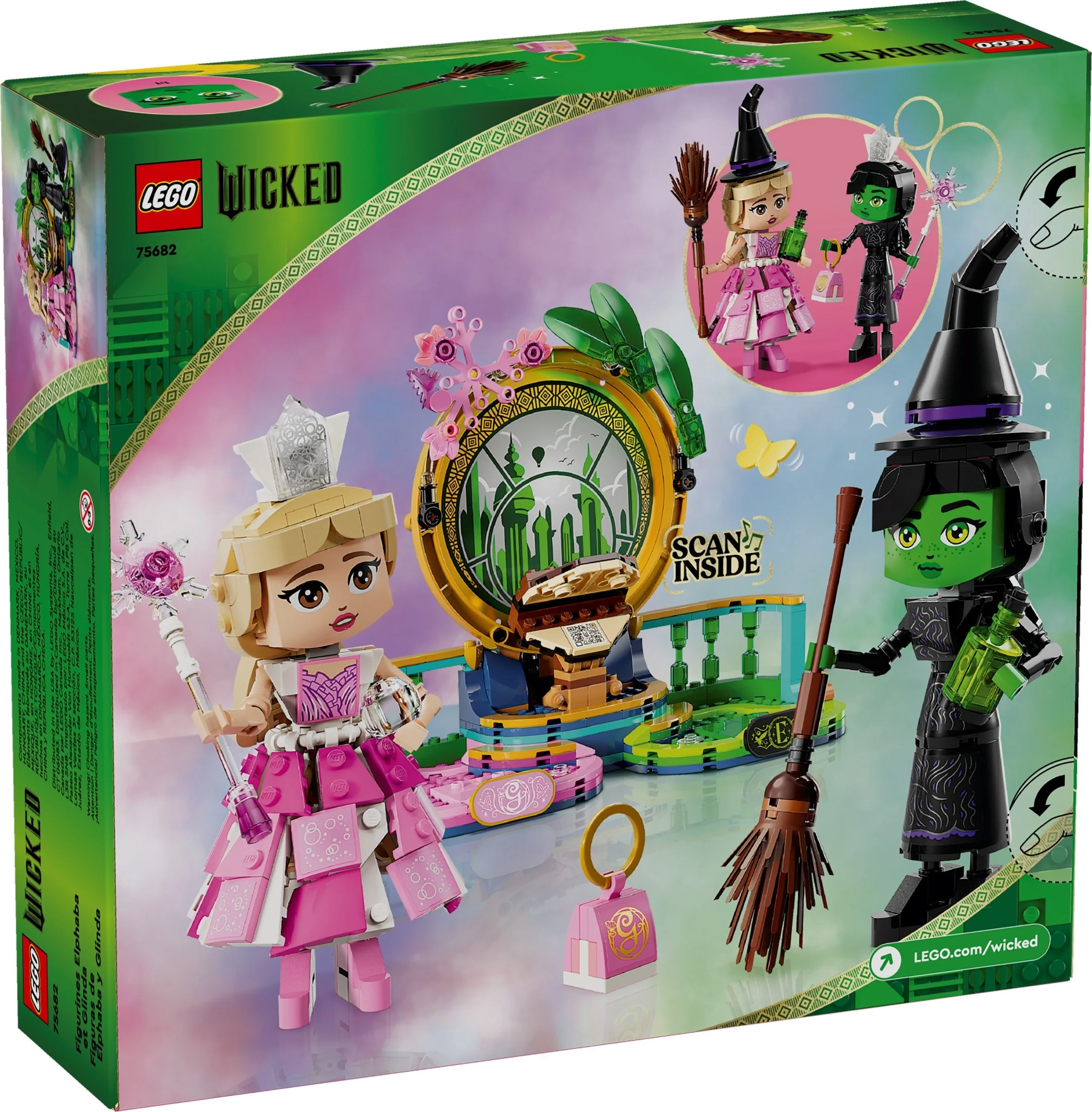 LEGO® 75682 LEGO Wicked Figurki Elphaby i Glindy - zdjęcie 1