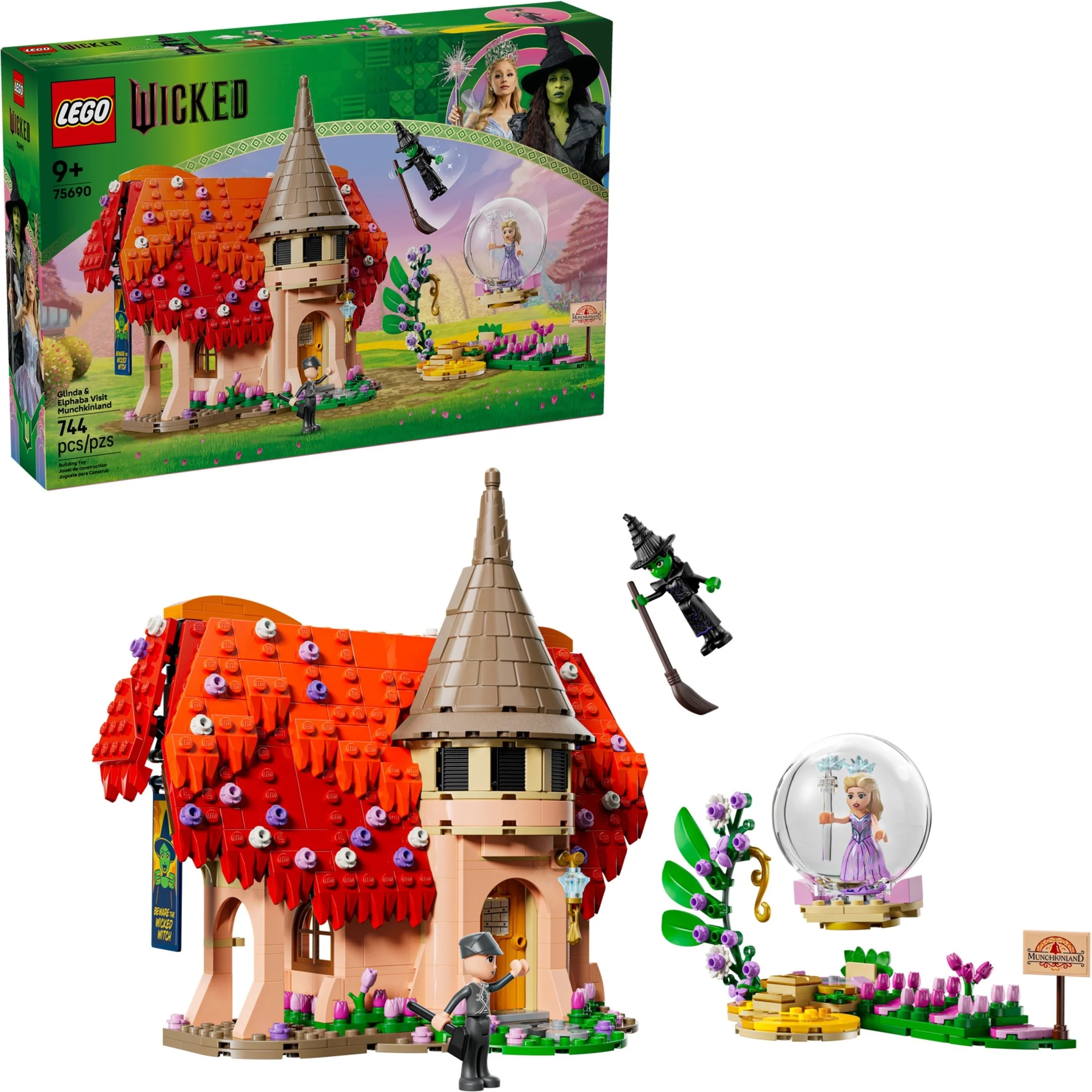 LEGO® 75690 Wizyta Glindy i Elphaby w Munchkinland - zdjęcie 4