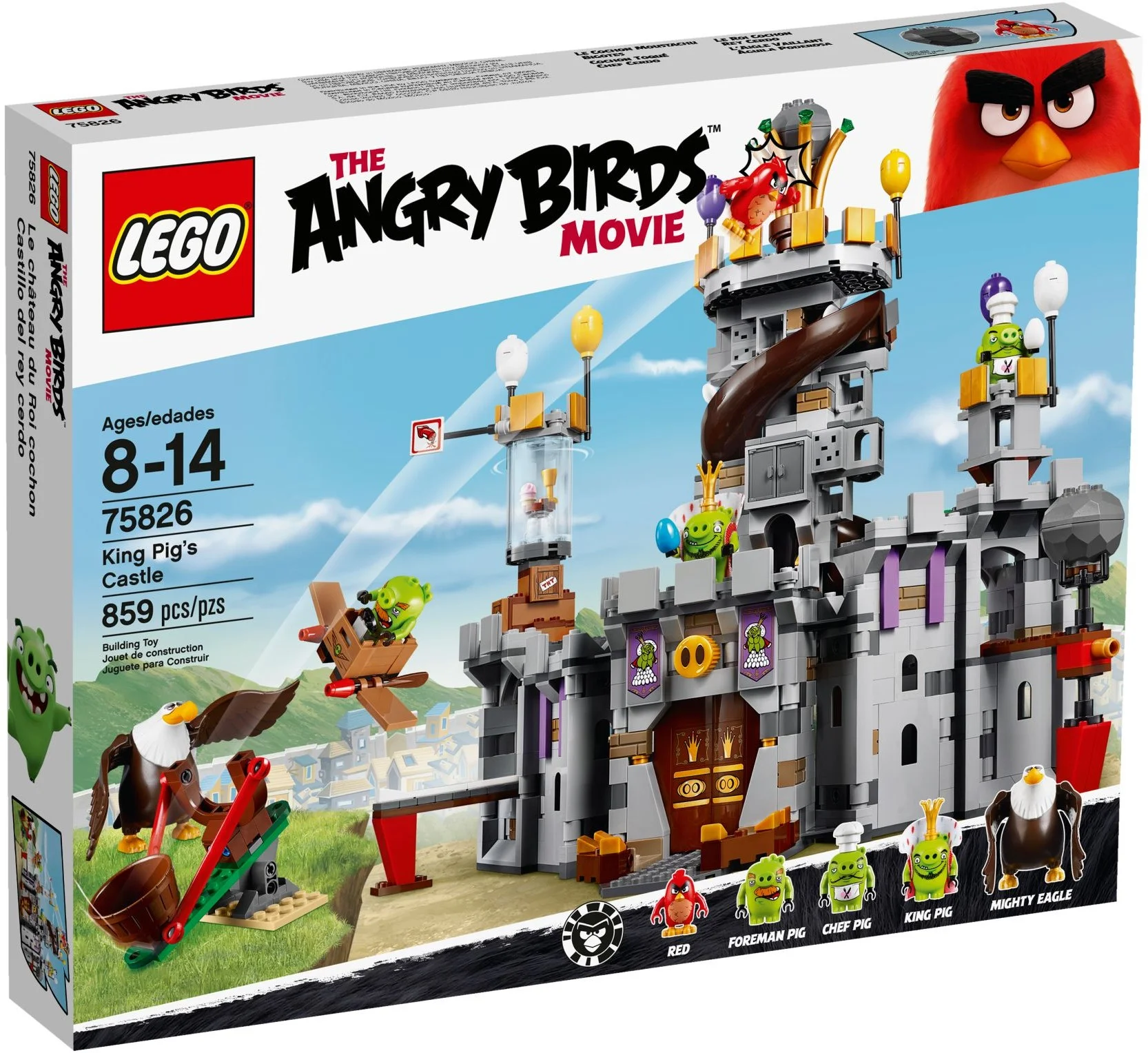 LEGO® 75826 Birds Zamek świńskiego króla Nowe - zdjęcie 2