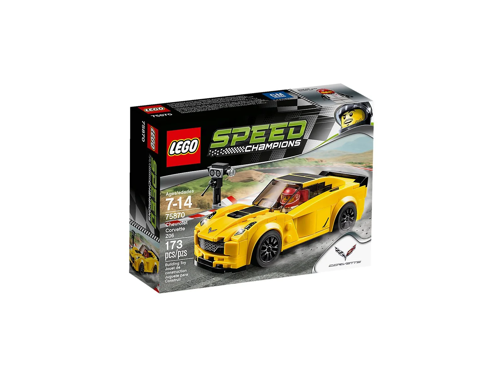 LEGO® 75870 Champions Chevrolet Corvette Z06 Nowe - zdjęcie 3