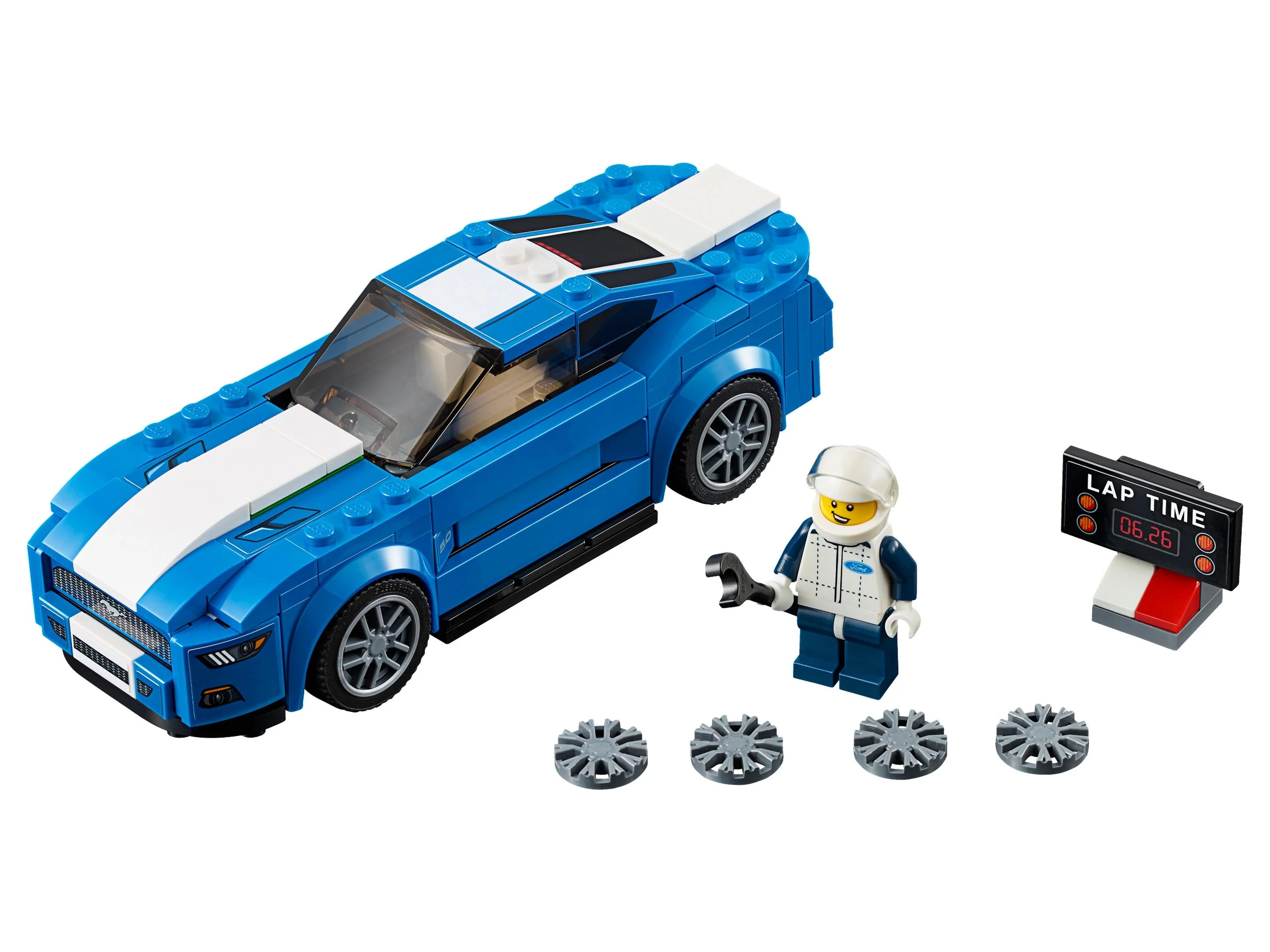 LEGO® 75871 Champions Ford Mustang Gt Nowe - zdjęcie 5