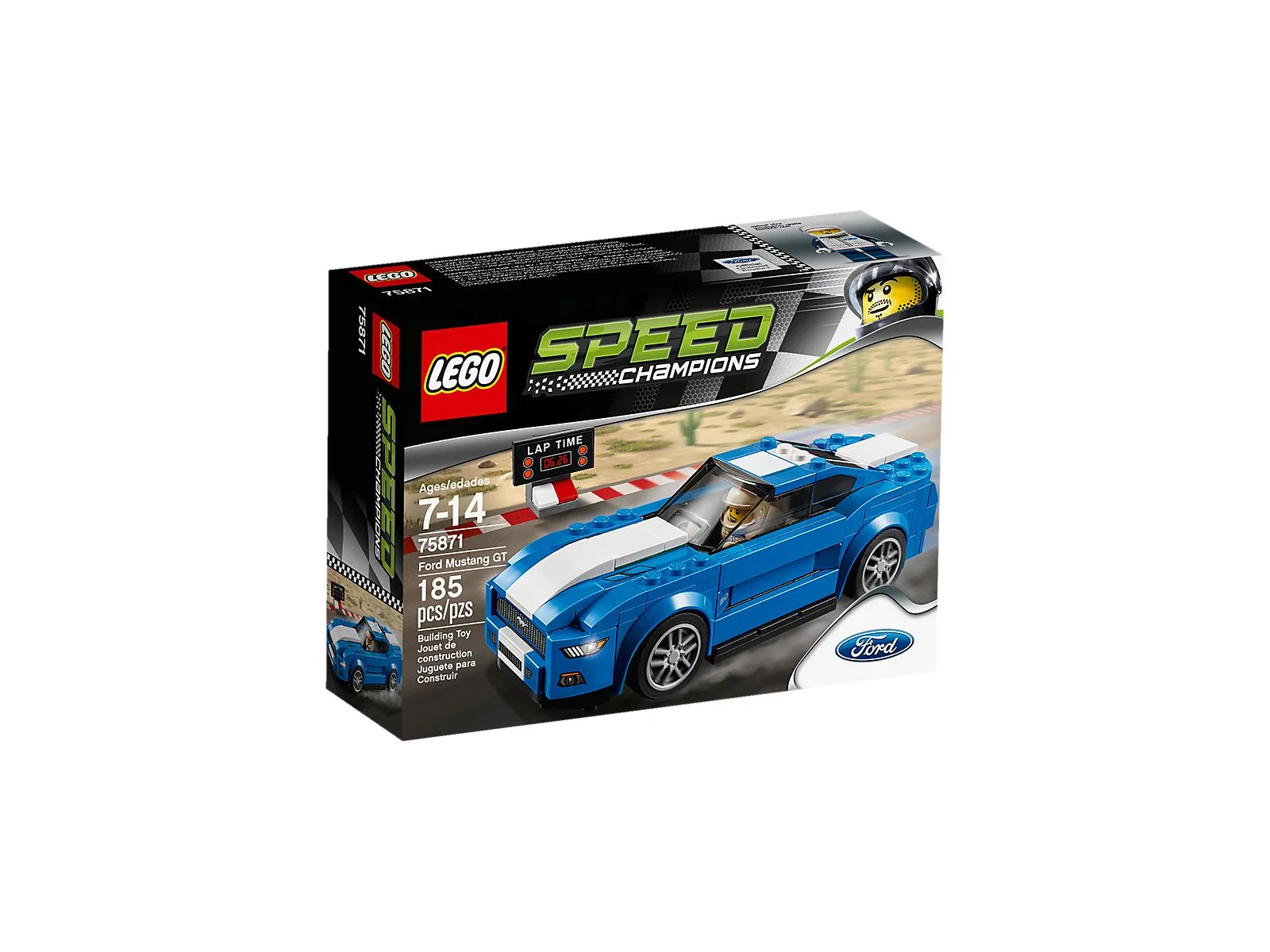 LEGO® 75871 Champions Ford Mustang Gt Nowe - zdjęcie 7