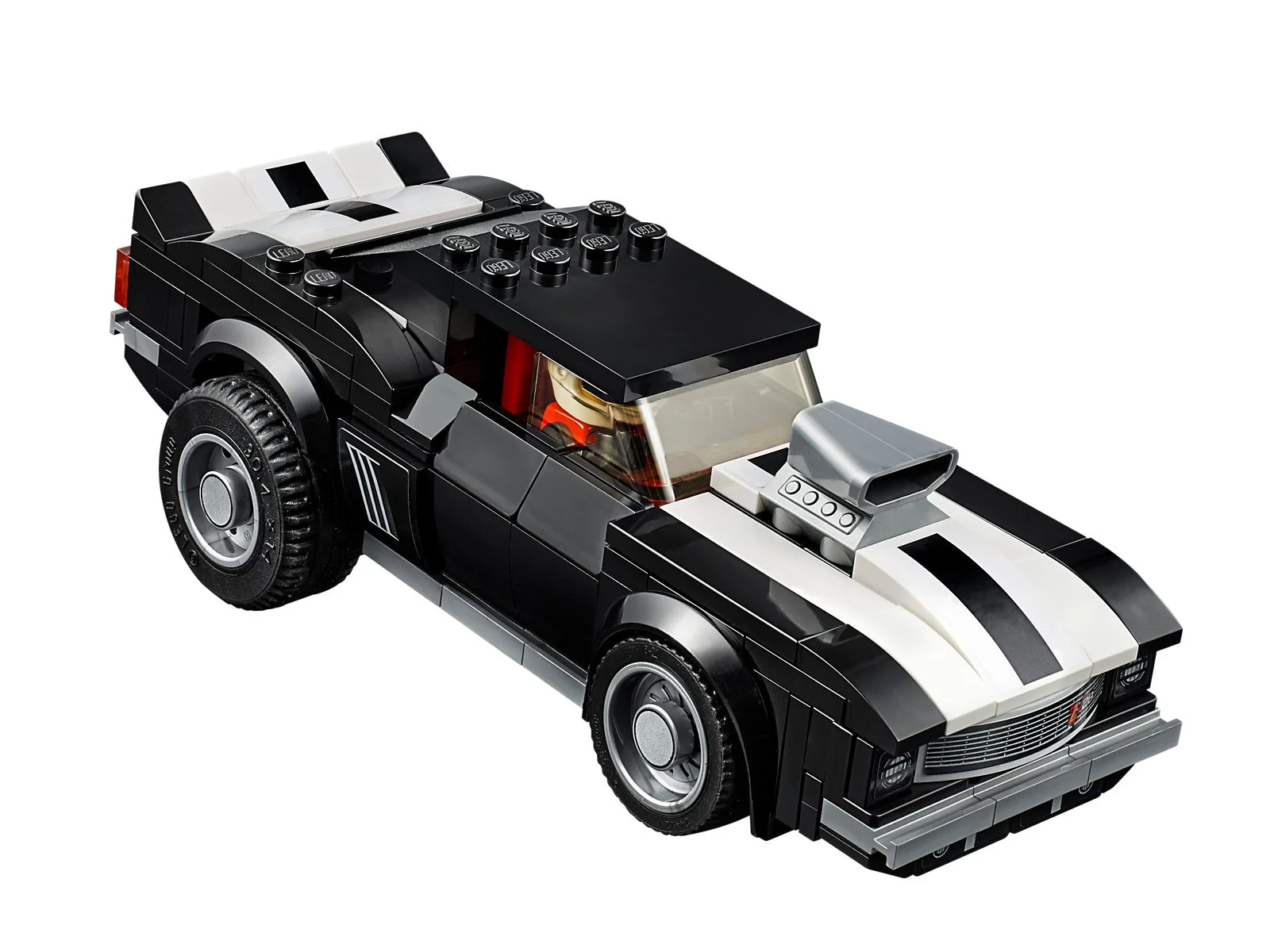LEGO® 75874 Champions Zestaw Wyścig dragsterów Chevroleta Camaro - zdjęcie 3
