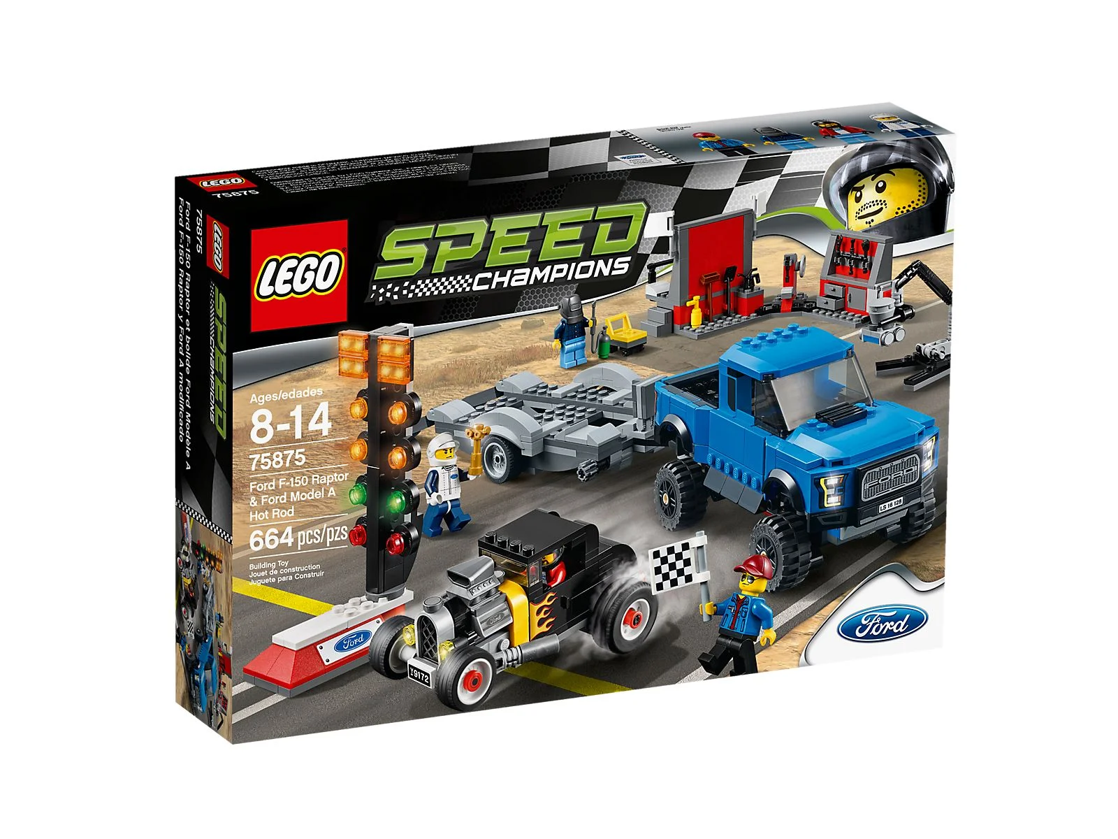 LEGO® 75875 Champions F-150 Raptor & Ford Model A Hot Rod- Nowe - zdjęcie 2
