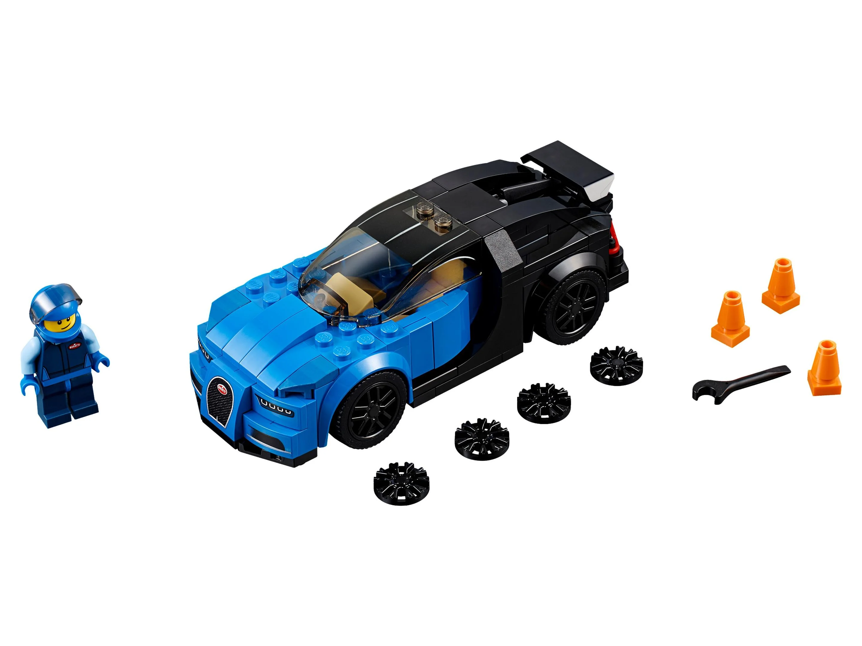 LEGO® 75878 Champions Bugatti Chiron Nowe - zdjęcie 3