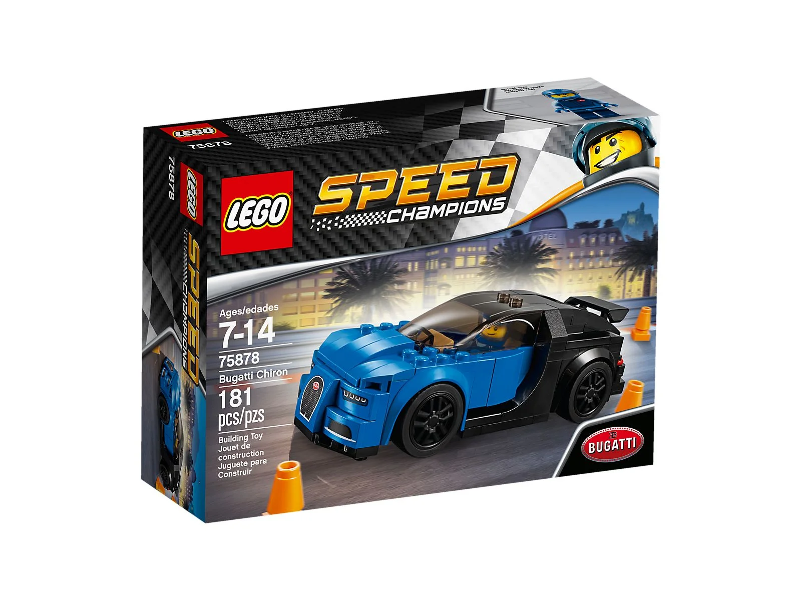 LEGO® 75878 Champions Bugatti Chiron Nowe - zdjęcie 4