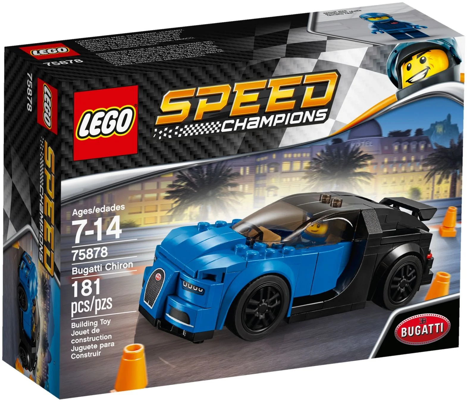 LEGO® 75878 Champions Bugatti Chiron Nowe - zdjęcie 6