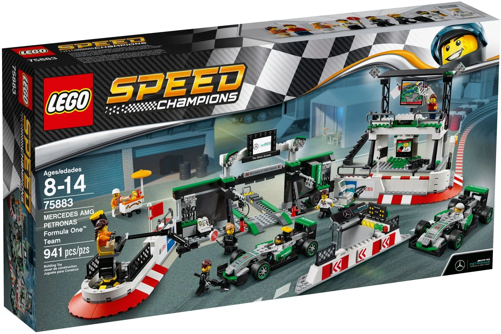 LEGO® 75883 Zespół Formuły 1 MERCEDES AMG PETRONAS - zdjęcie 11