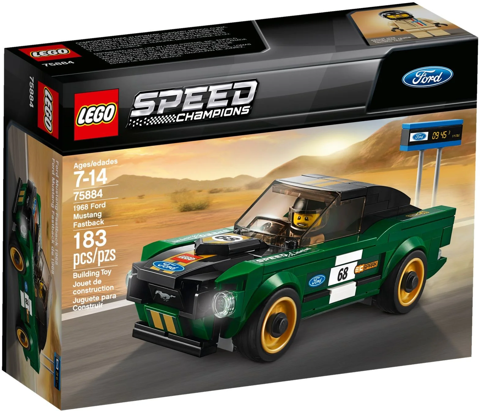 LEGO® 75884 Ford Mustang Fastback z 1968 r. - zdjęcie 2