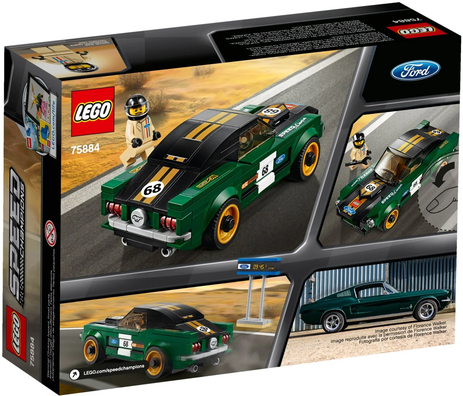 LEGO® 75884 Ford Mustang Fastback z 1968 r. - zdjęcie 4