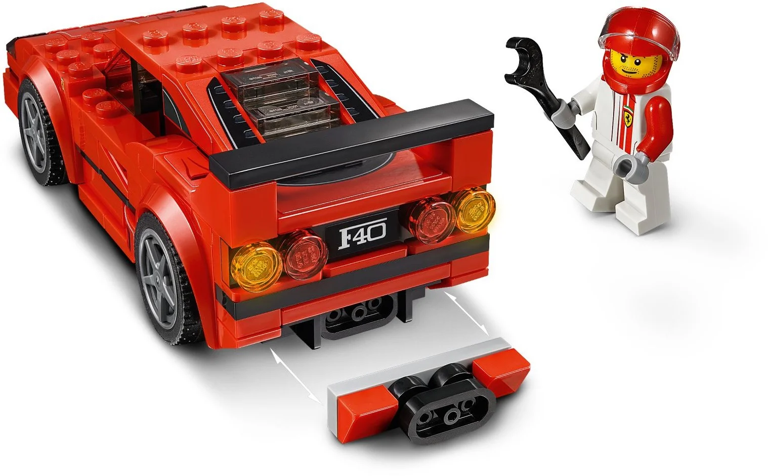 LEGO® 75890 LEGO Speed Champions Ferrari F40 Competizion - zdjęcie 5