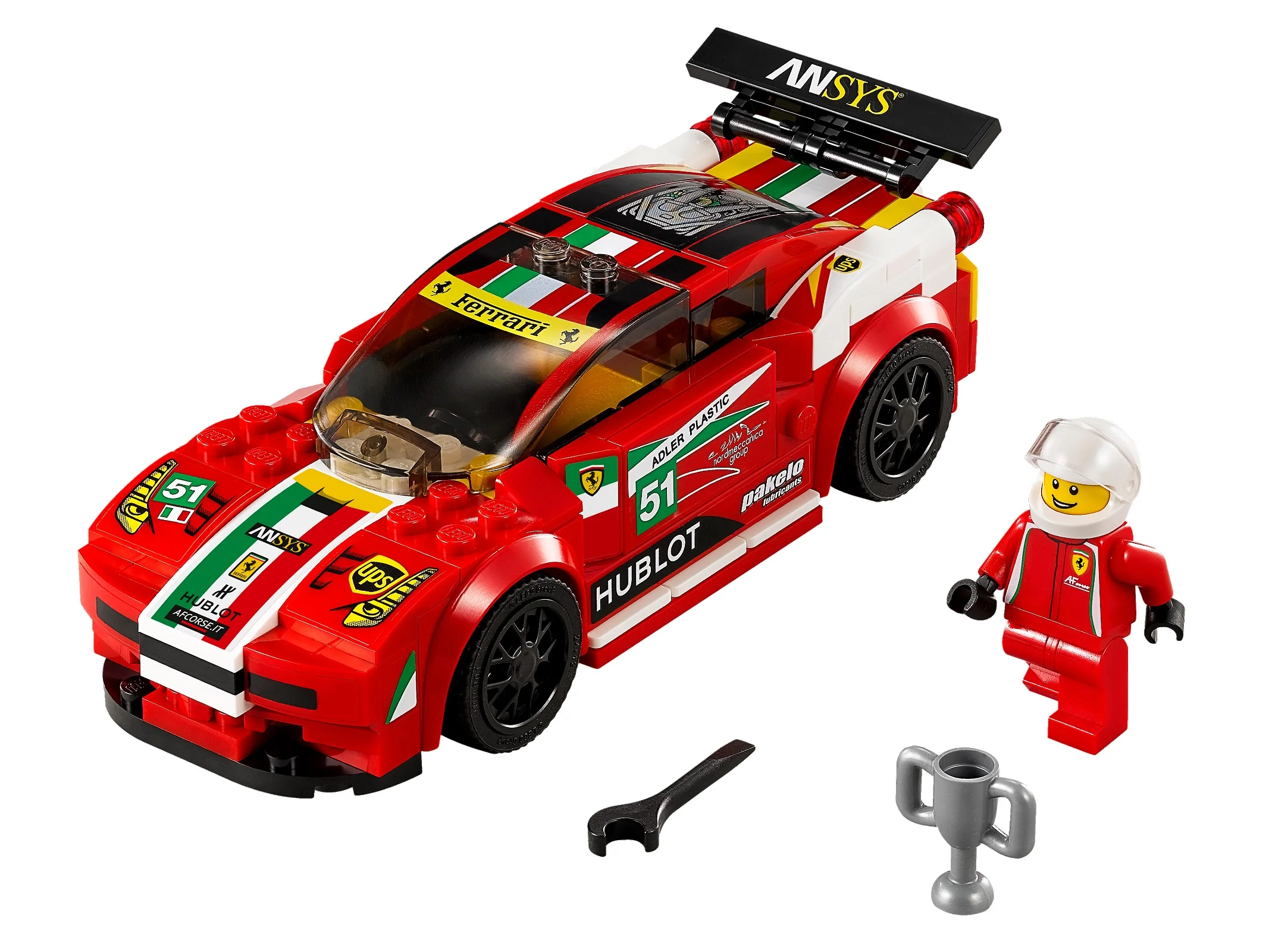 LEGO® 75908 Champions 458 Italia GT2 Nowe - zdjęcie 3