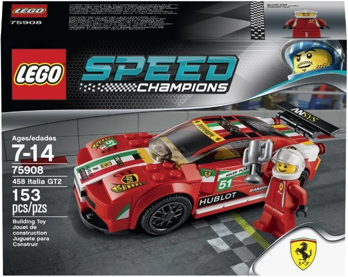 LEGO® 75908 Champions 458 Italia GT2 Nowe - zdjęcie 20