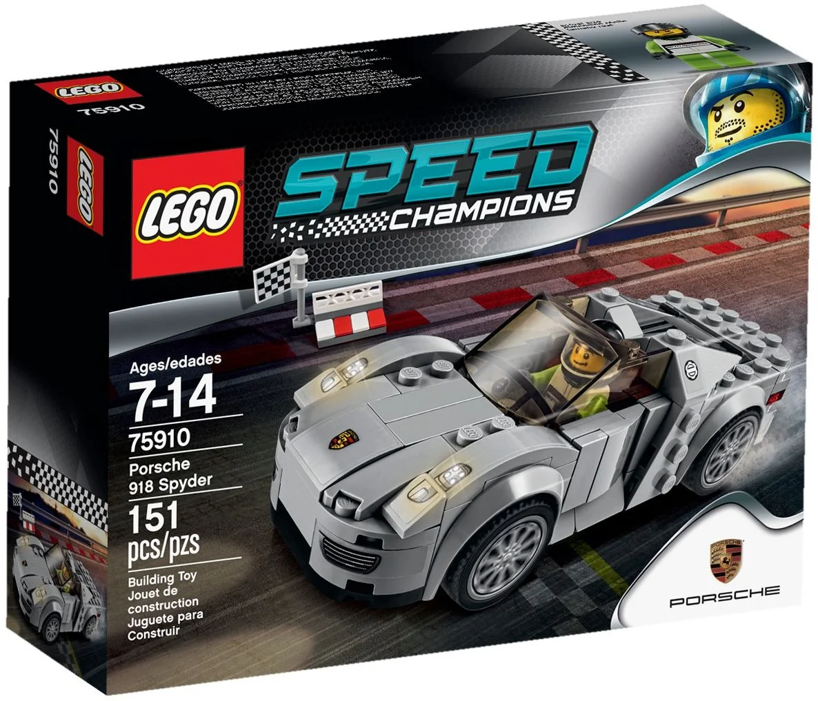 LEGO® 75910 Champions Porsche 918 Spyder Nowe - zdjęcie 4
