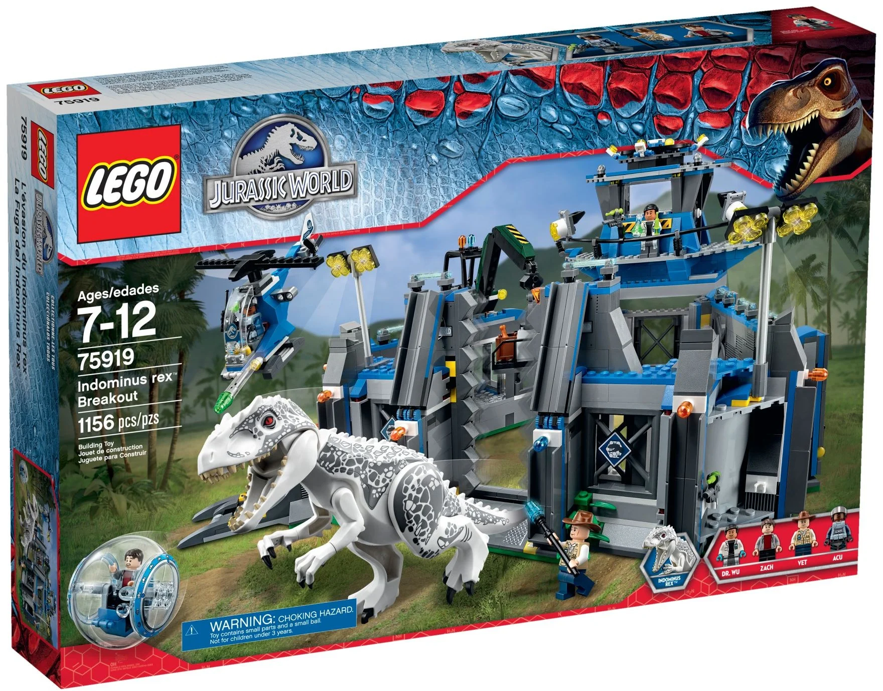LEGO® 75919 Indominus Rex na wolności - zdjęcie 8