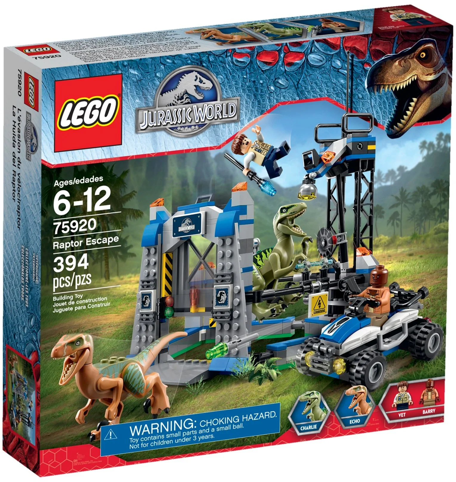 LEGO® 75920 World Ucieczka raptora Nowe - zdjęcie 2