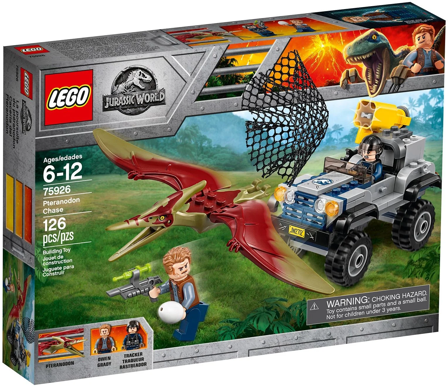 LEGO® 75926 Pościg za pteranodonem - zdjęcie 2