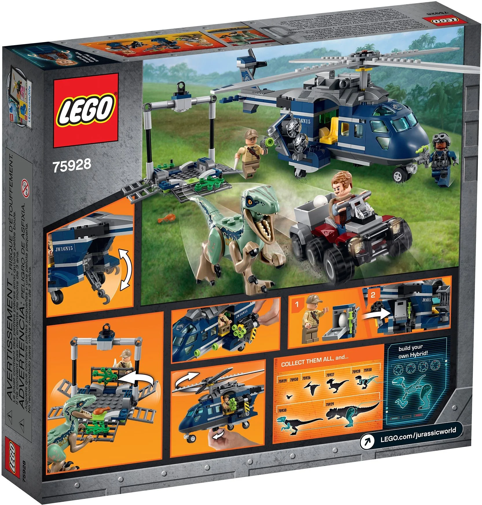 LEGO® 75928 Pościg za śmigłowcem - zdjęcie 5