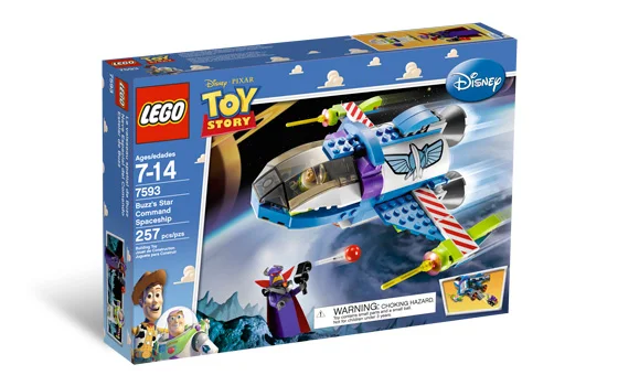 LEGO® 7593 Story Toy Story Gwiezdny statek kosmiczny Buzza - zdjęcie 9