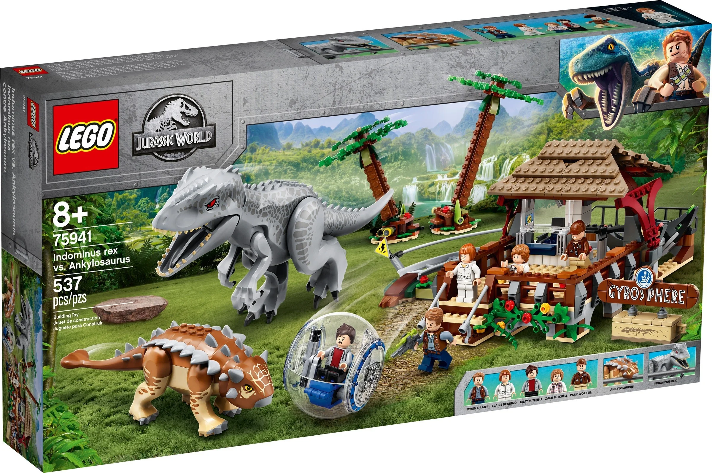 LEGO® 75941 Indominus Rex kontra ankylozaur - zdjęcie 1
