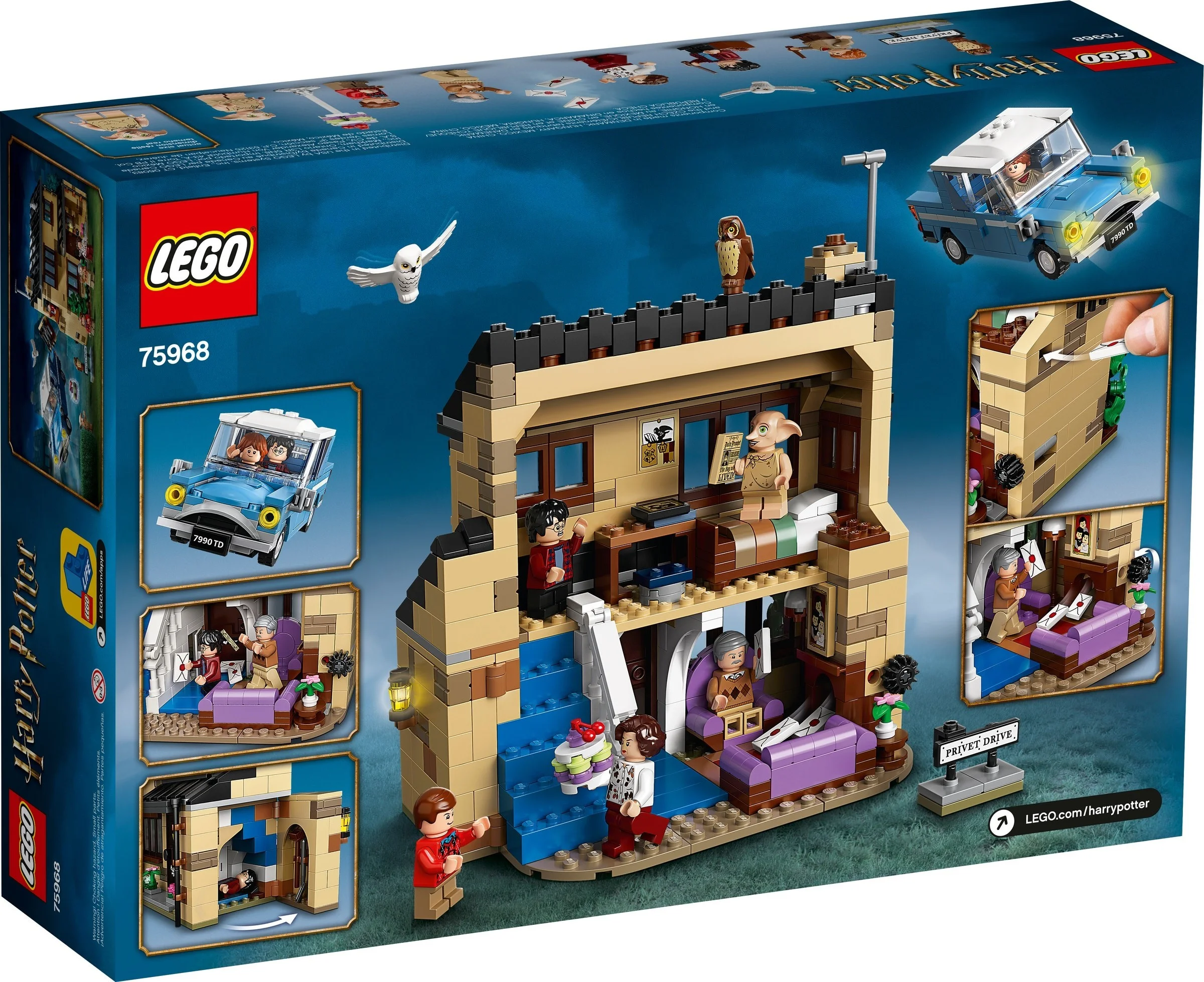 LEGO® 75968 Privet Drive 4 Dom Dursleyów Wizyta Ciotki Marge - zdjęcie 9
