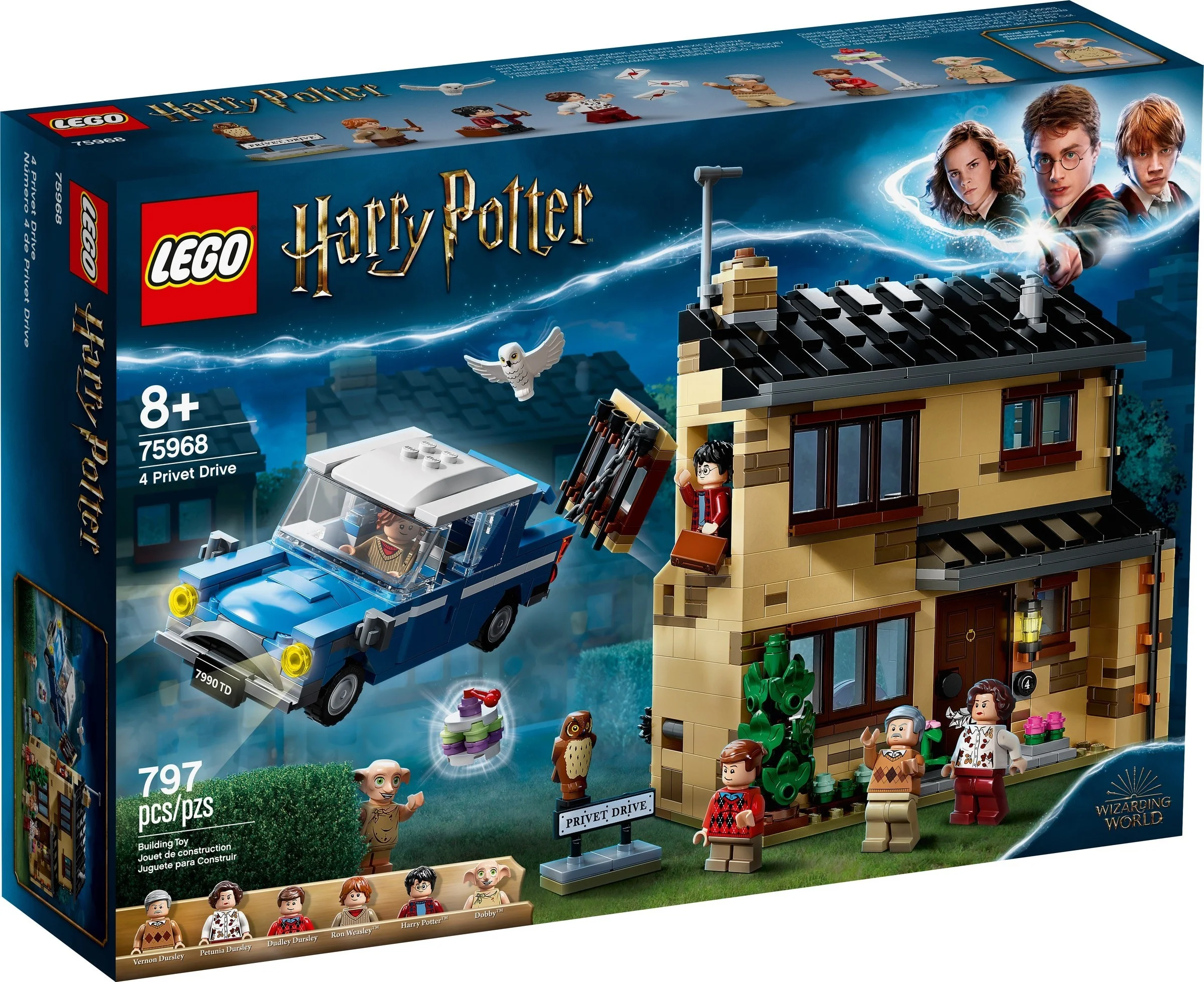 LEGO® 75968 Privet Drive 4 Dom Dursleyów Wizyta Ciotki Marge - zdjęcie 1