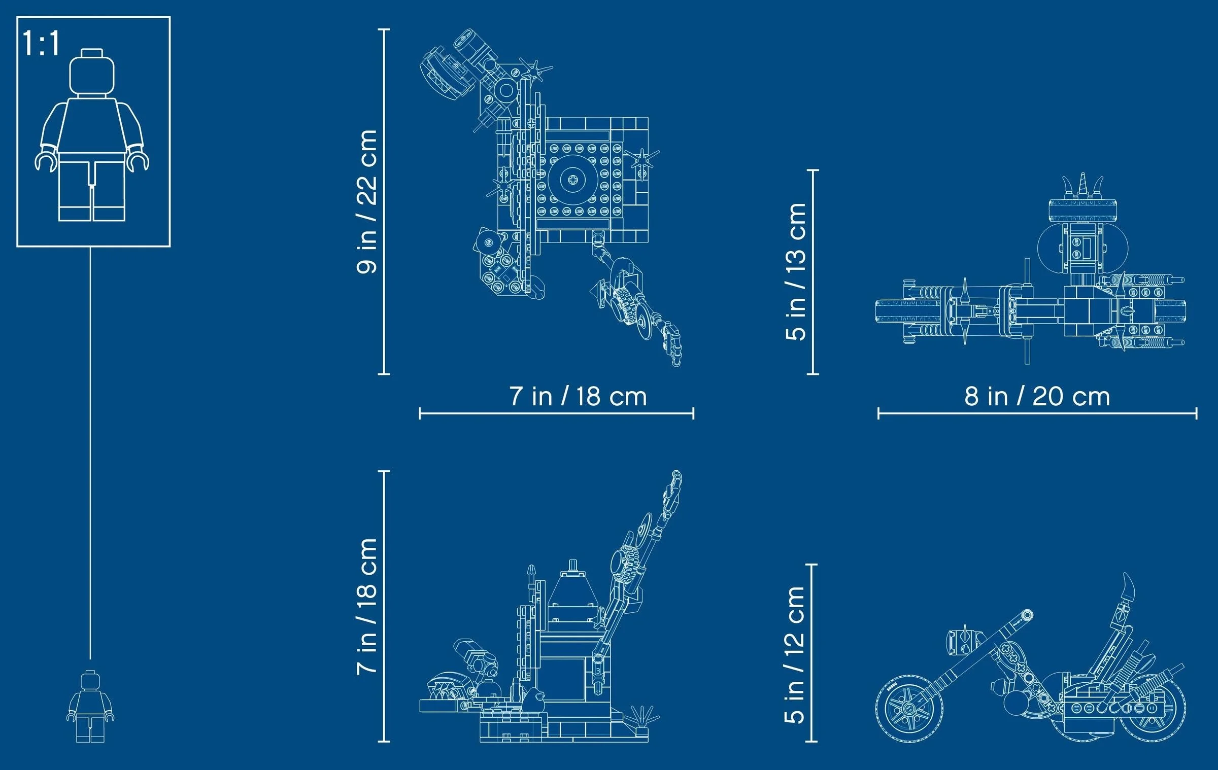 LEGO® 75977 Klocki Lego Overwatch Wieprzu i Złomiarz - zdjęcie 10