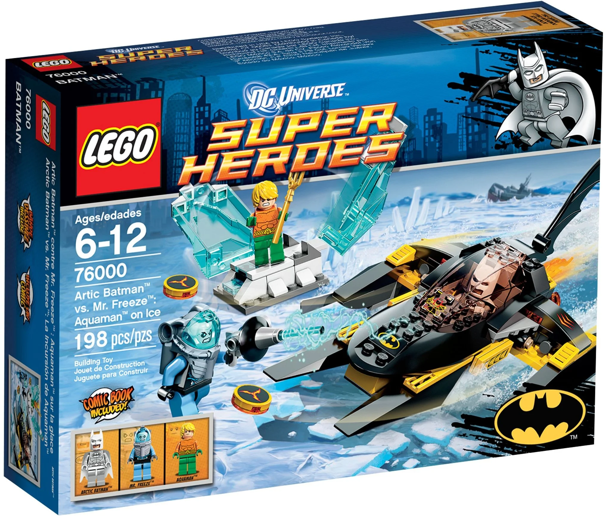 LEGO® 76000 Lego DC Heroes Arctic Batman vs. Mr. Freeze Klocki Nowe - zdjęcie 2