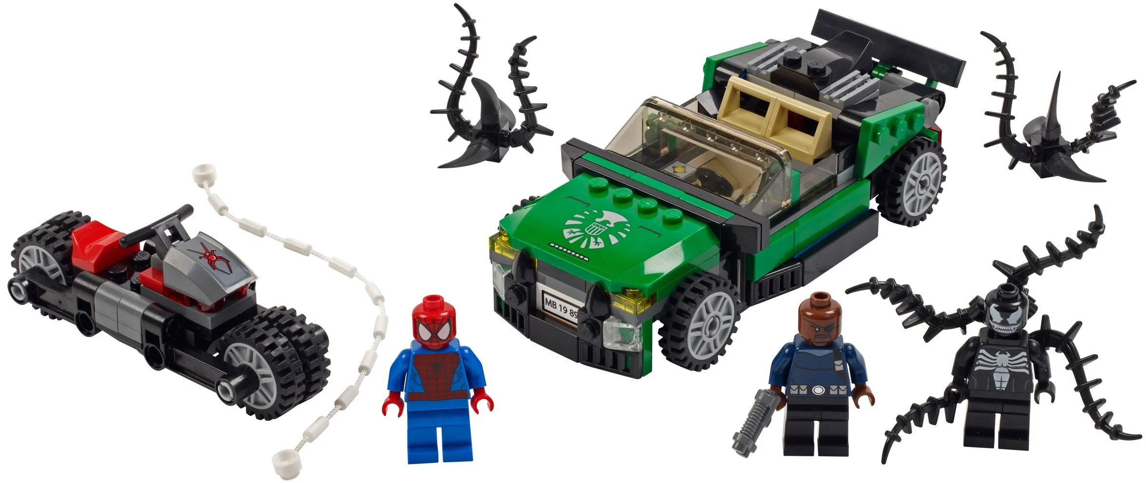 LEGO® 76004 Nowy Zestaw Lego Heroes Spider Cycle Chase - zdjęcie 6