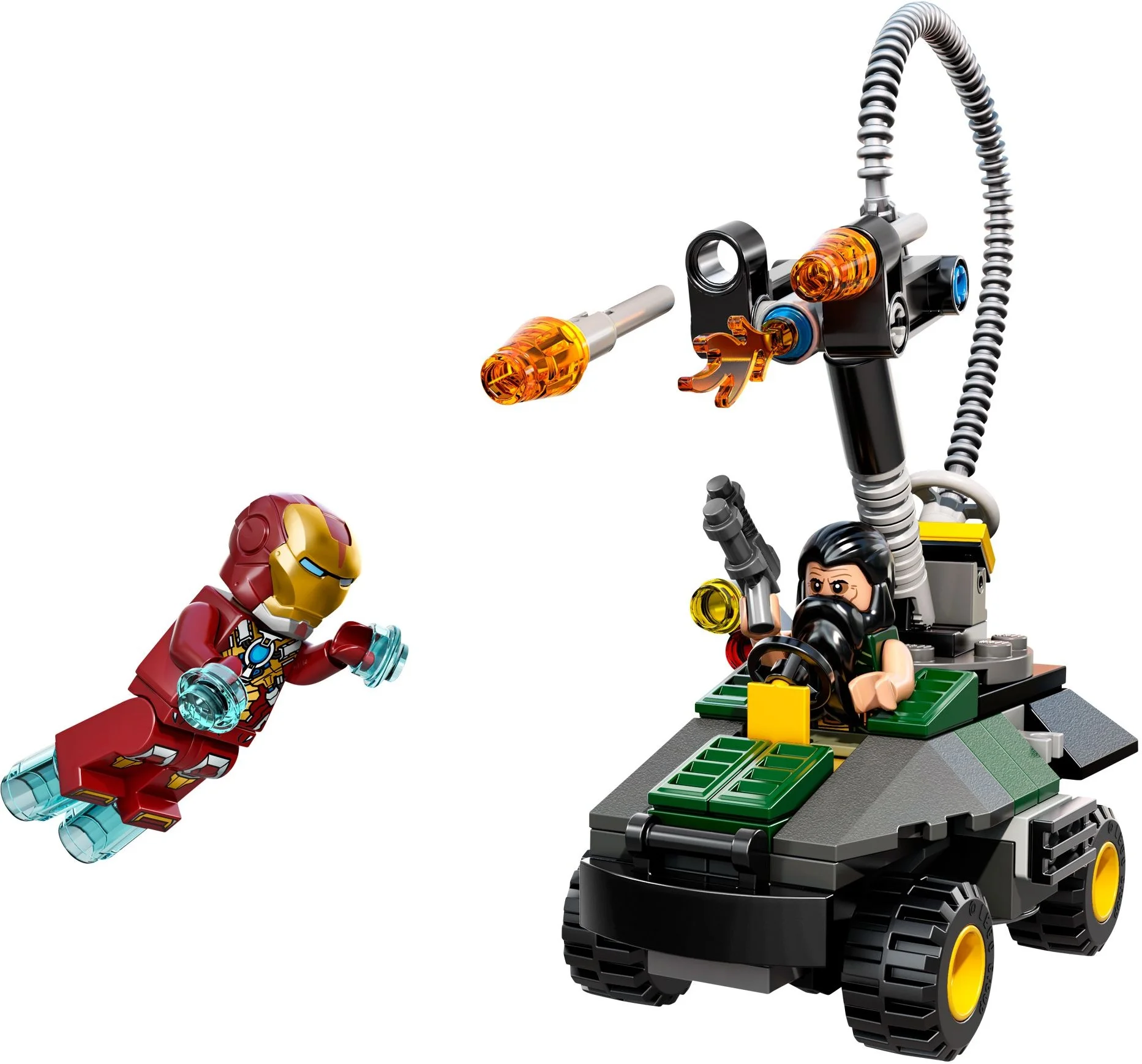 LEGO® 76008 Heroes Iron Man vs Mandarin: Ostatnie starc- Nowe - zdjęcie 4