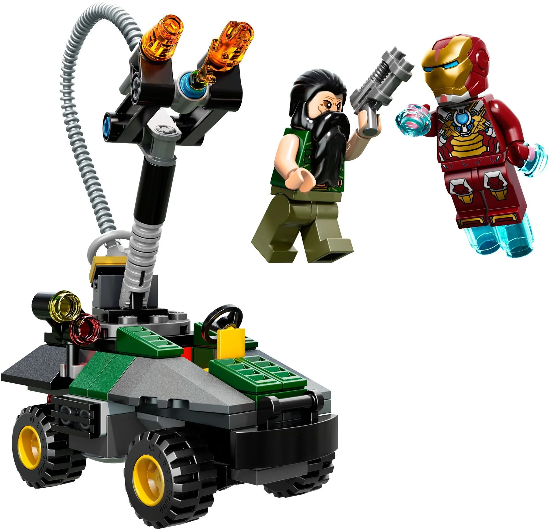 LEGO® 76008 Heroes Iron Man vs Mandarin: Ostatnie starc- Nowe - zdjęcie 2