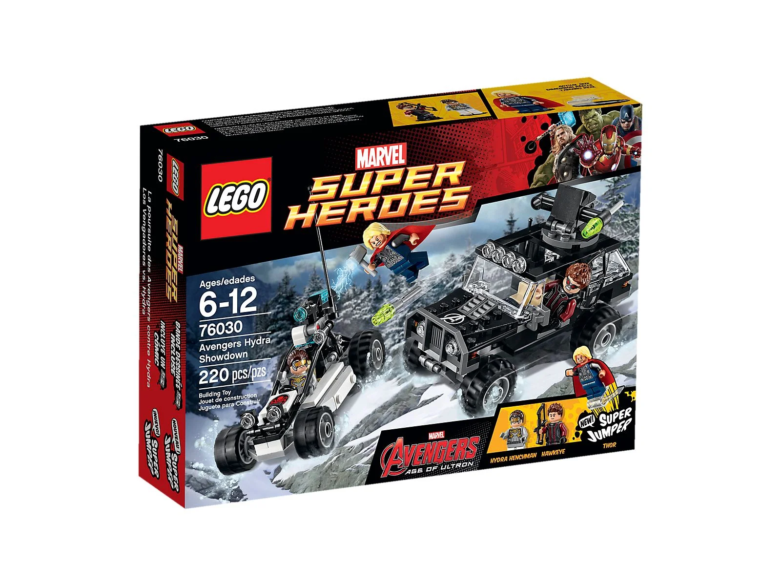 LEGO® 76030 Avengersi w pogoni za Hydrą - zdjęcie 2