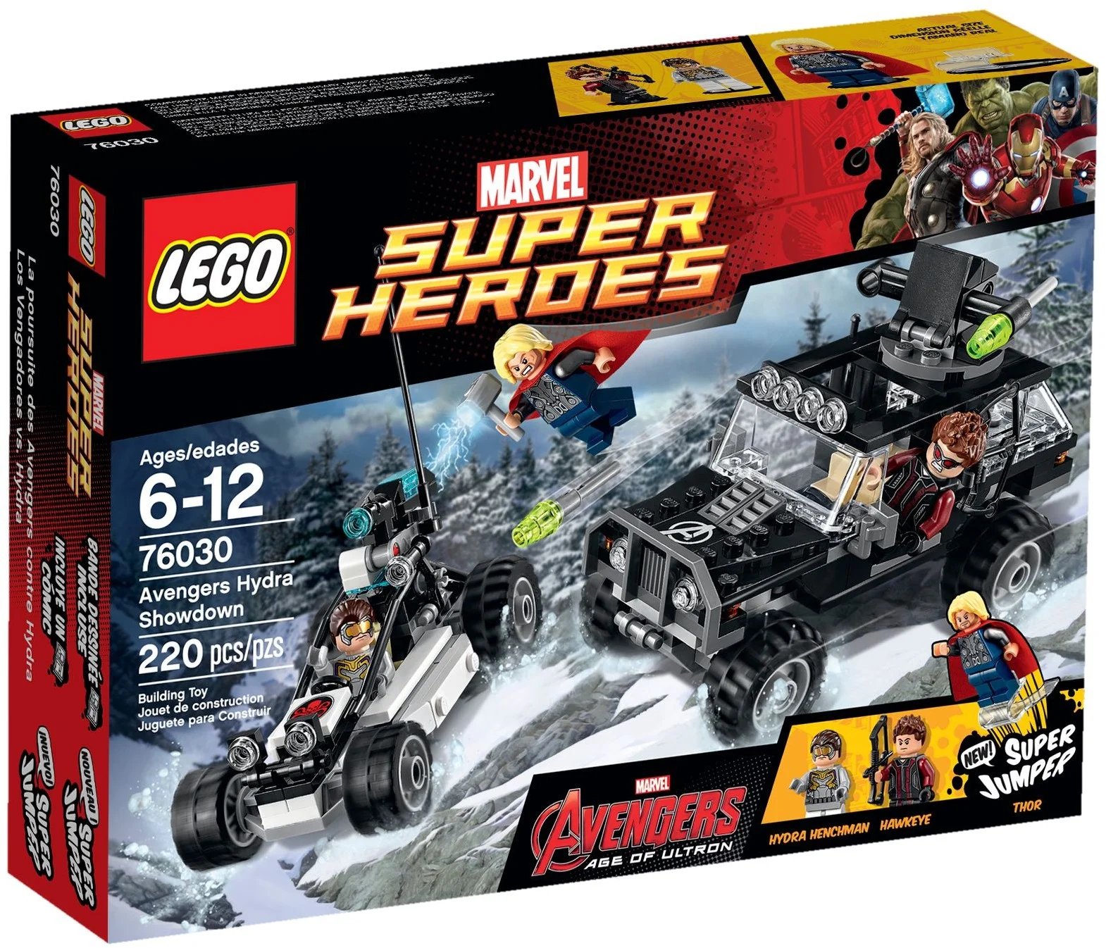 LEGO® 76030 Avengersi w pogoni za Hydrą - zdjęcie 4