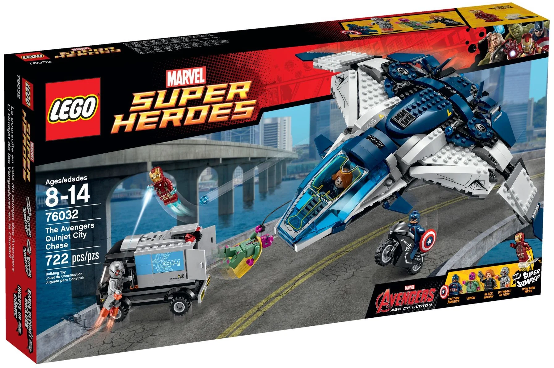 LEGO® 76032 Pościg Avengersów w Quinjecie - zdjęcie 4