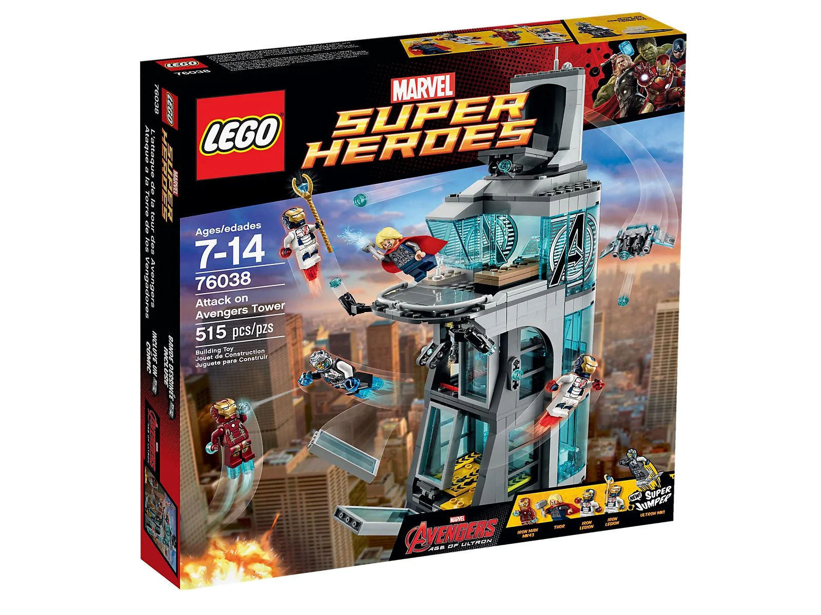 LEGO® 76038 Atak na wieżę Avengers - zdjęcie 3
