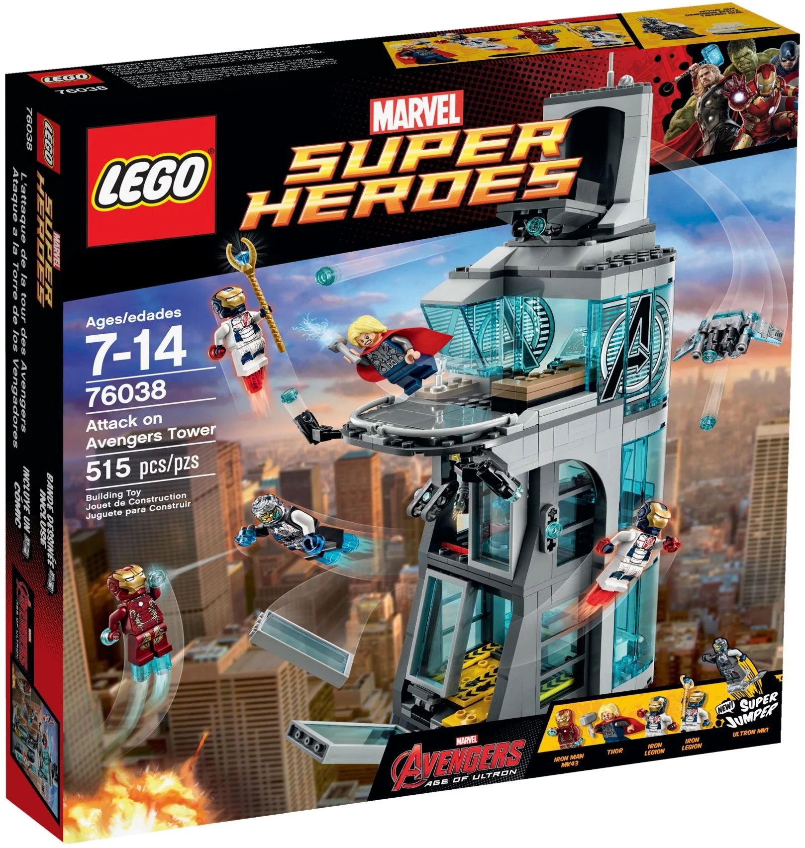 LEGO® 76038 Atak na wieżę Avengers - zdjęcie 4