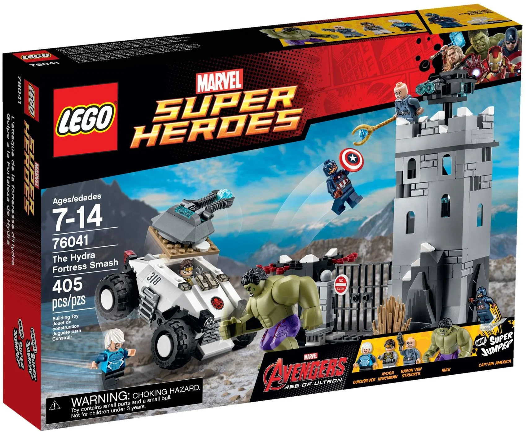 LEGO® 76041 Heroes Demolka w fortecy Hydry - zdjęcie 2