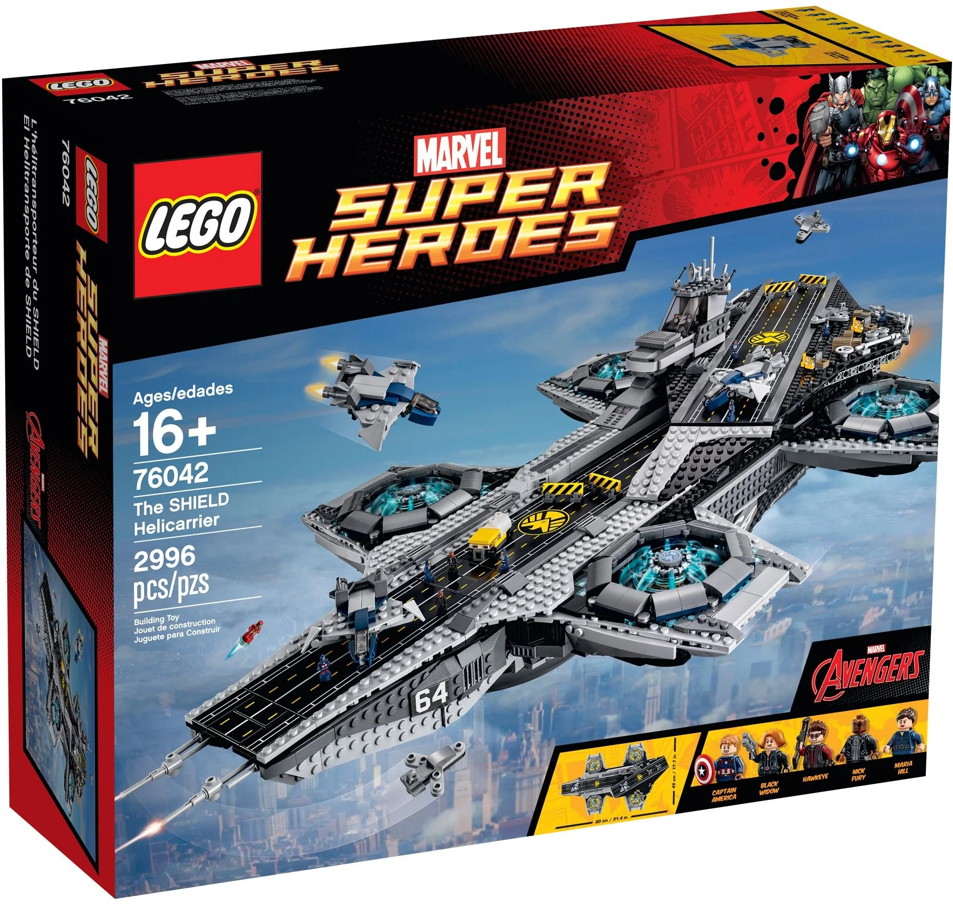 LEGO® 76042 Lotniskowiec Shield Helicarrier - zdjęcie 20