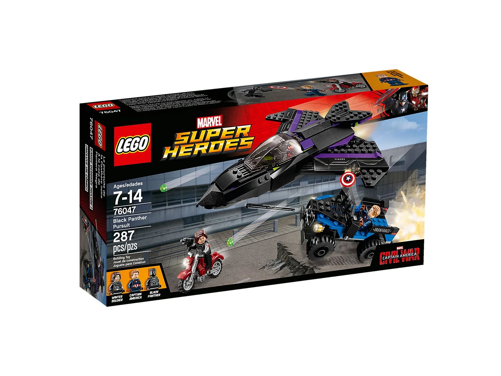 LEGO® 76047 Pościg Czarnej Pantery - zdjęcie 9