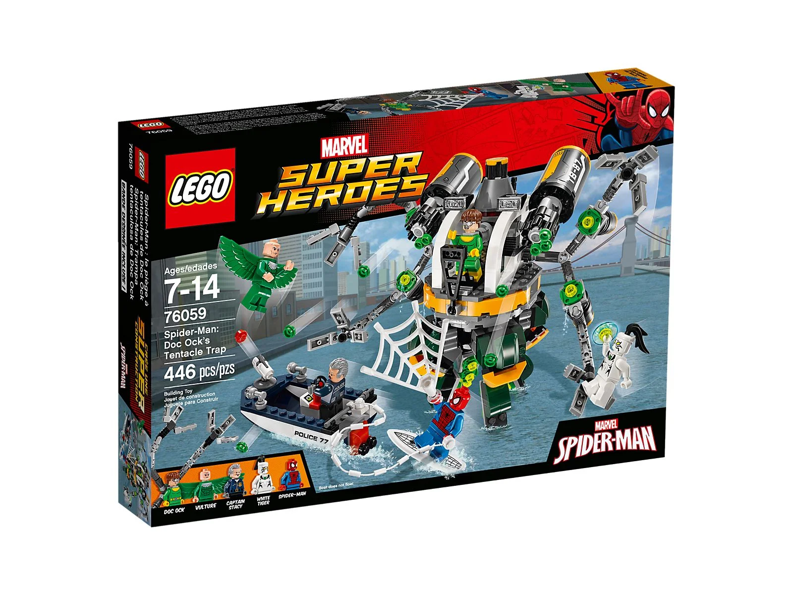 LEGO® 76059 Spider - Man: Pułapka z mackami Doc Ocka - zdjęcie 4