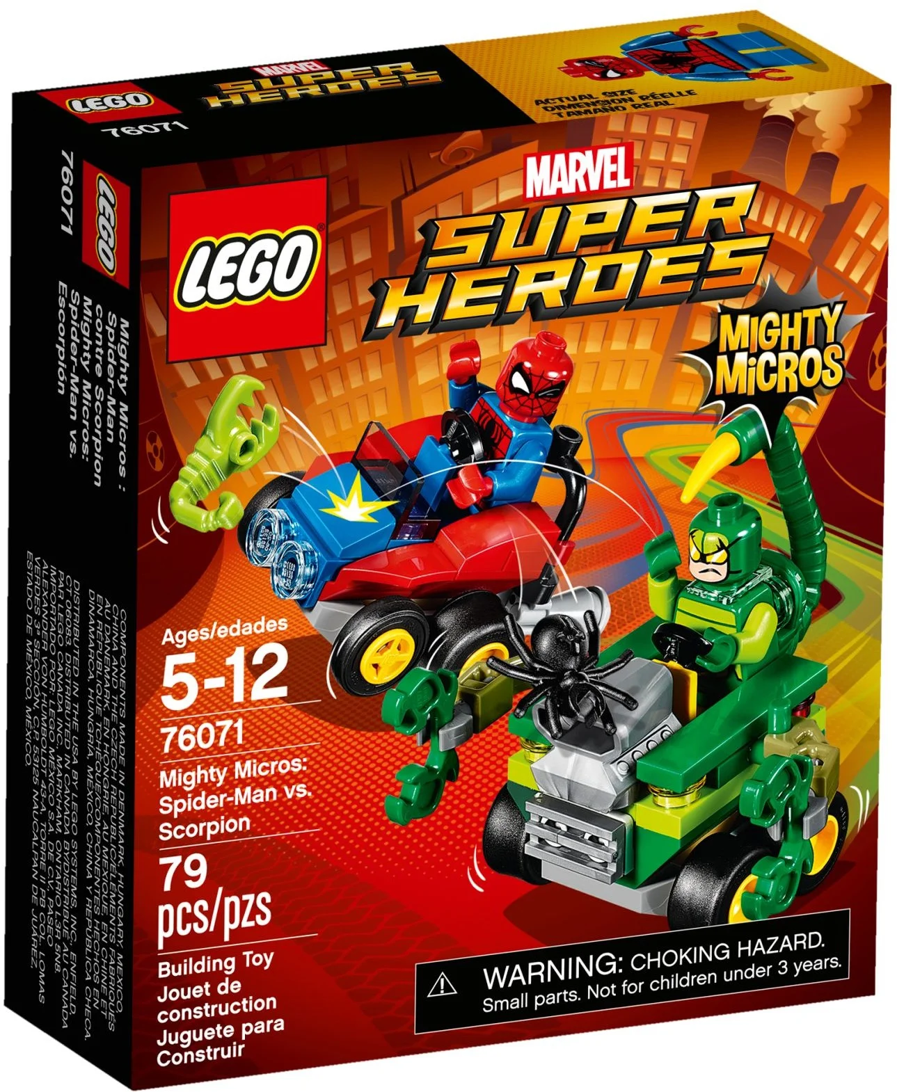 LEGO® 76071 Spider-Man kontra Skorpion - zdjęcie 8