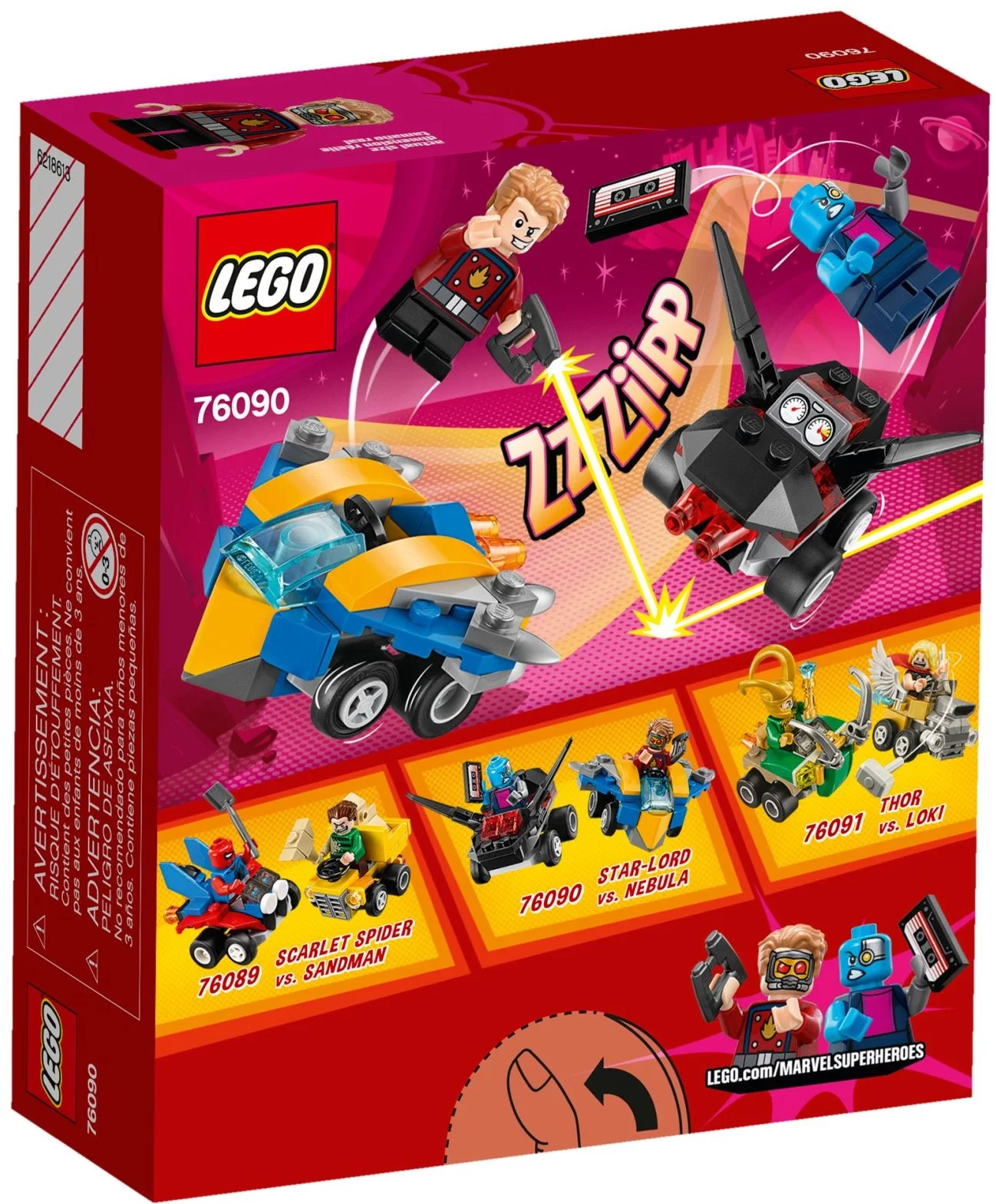 LEGO® 76090 Star-Lord kontra Nebula - zdjęcie 3