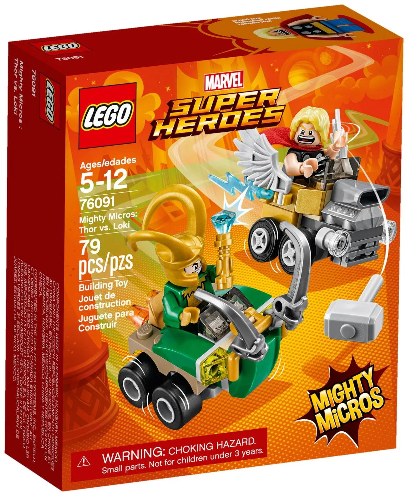 LEGO® 76091 Thor kontra Loki - zdjęcie 1
