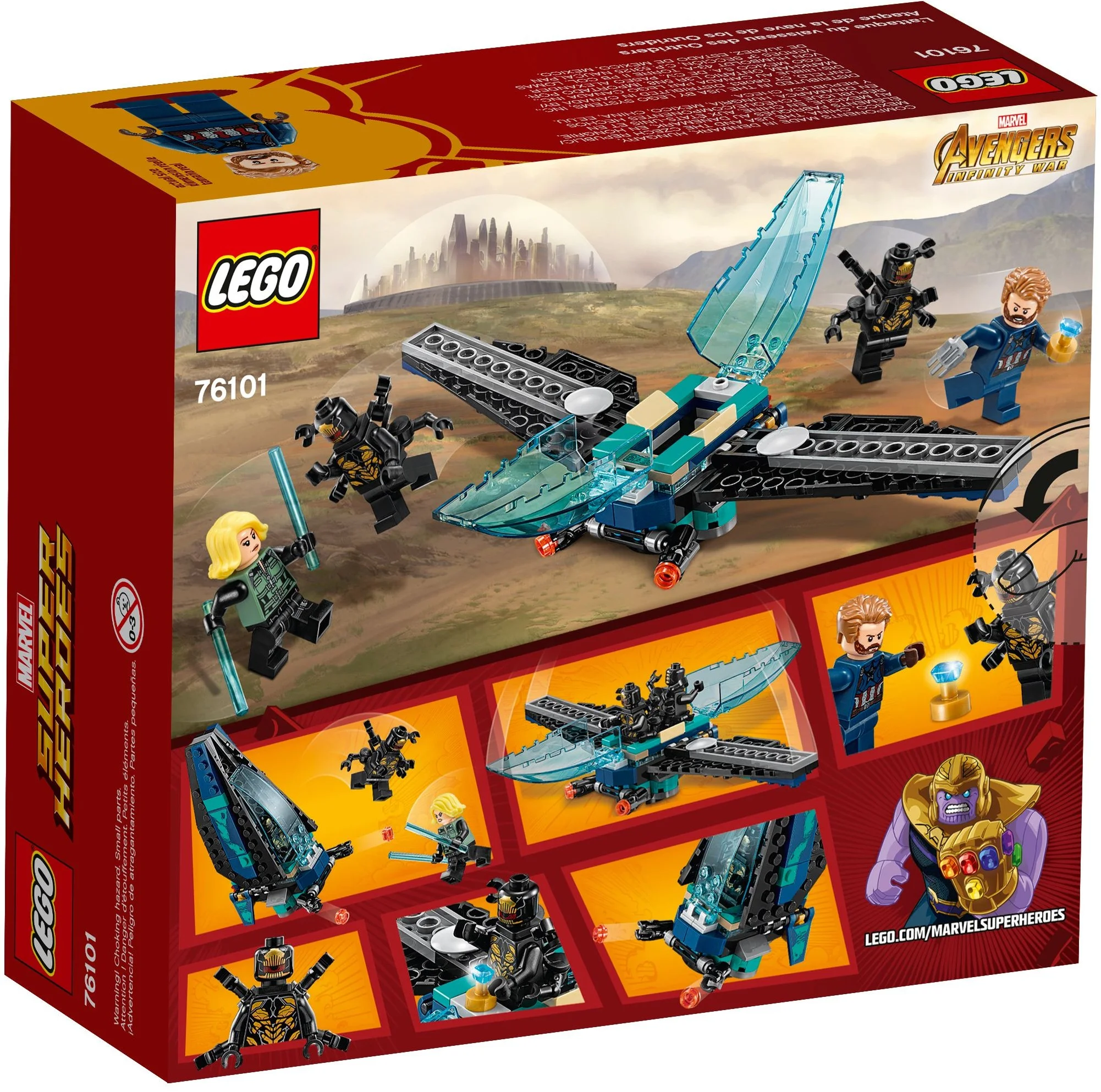 LEGO® 76101 Atak statku Outriderów - zdjęcie 6